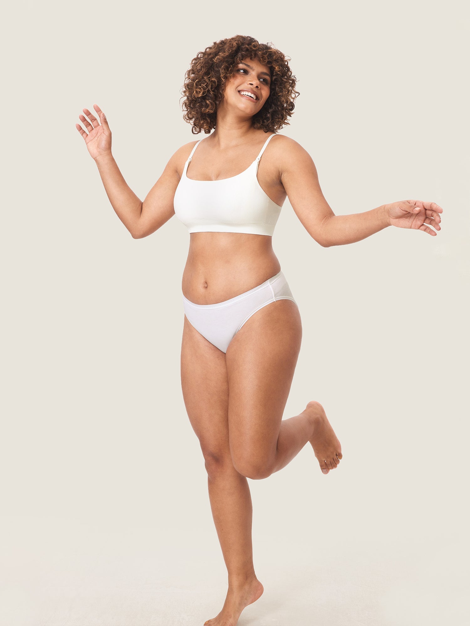 Brassière Allaitement Côtelée Confort Nuit Sans Armature