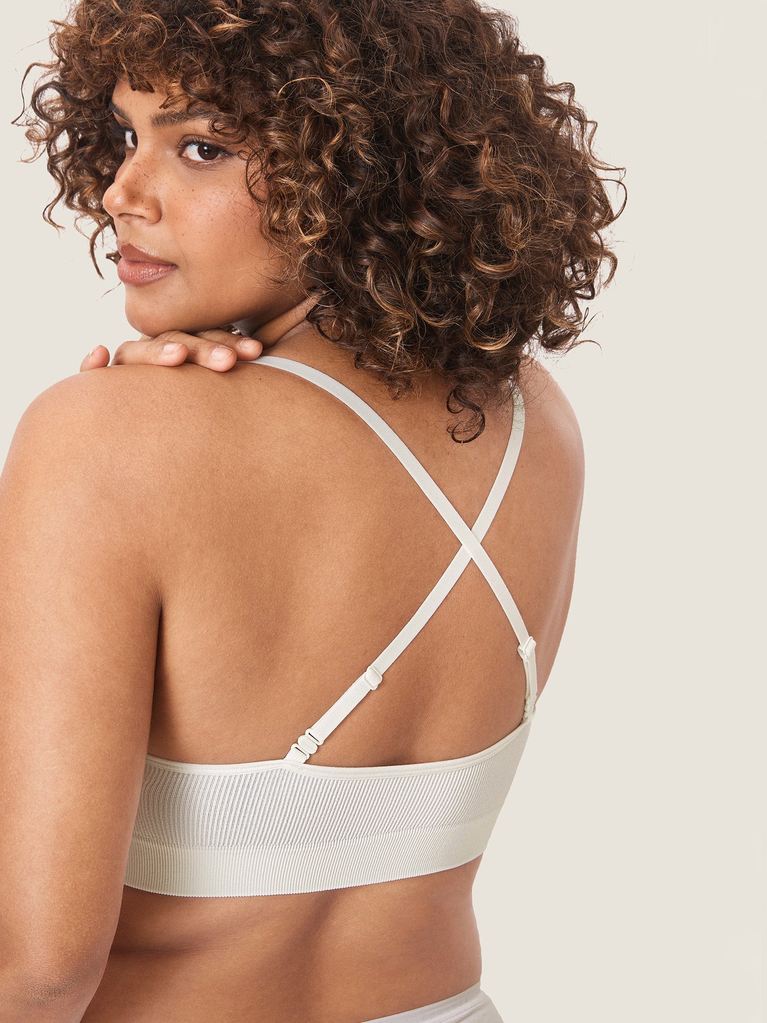 Brassière Allaitement Côtelée Confort Nuit Sans Armature