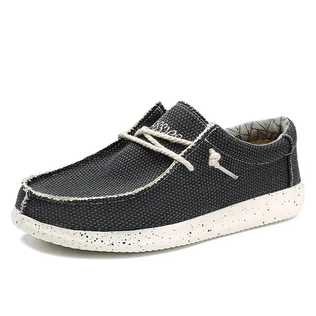 Chaussures Homme Slip-On Tissu Souple Légères Confort Casual