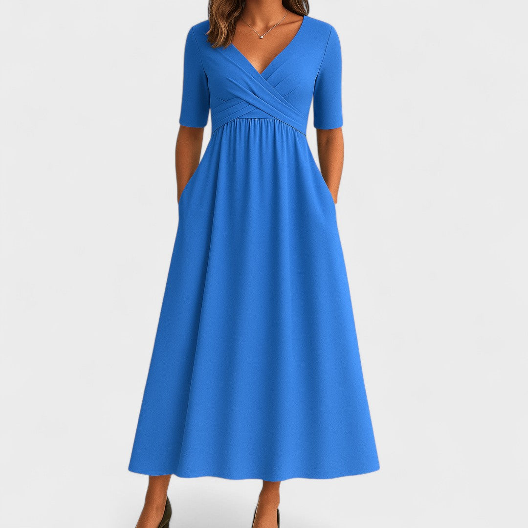 Robe d'Été Femme A-Line Classique Légère Tenue Quotidienne