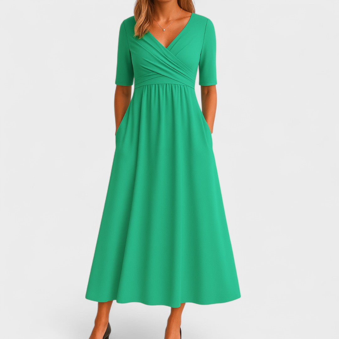 Robe d'Été Femme A-Line Classique Légère Tenue Quotidienne