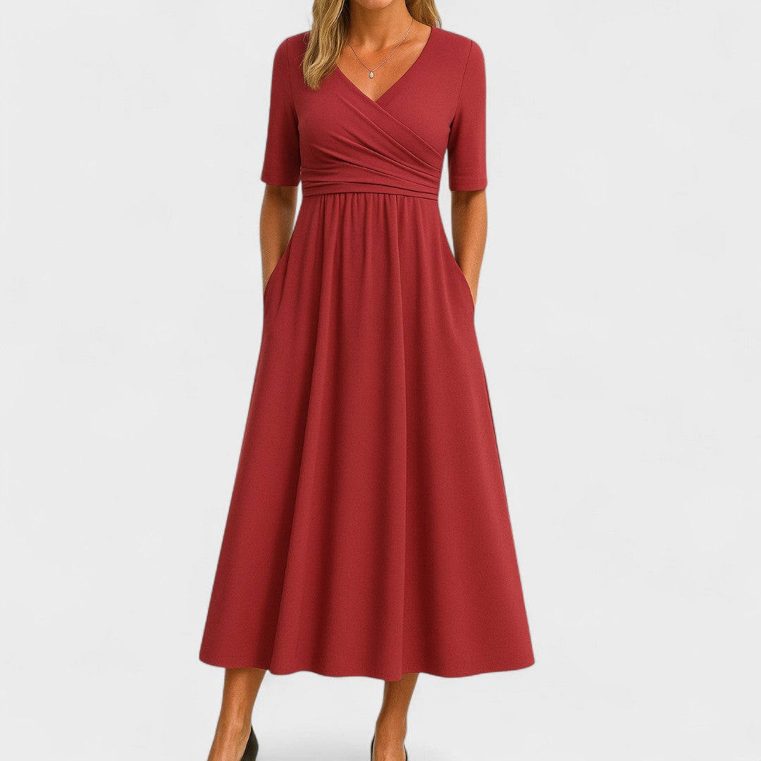 Robe d'Été Femme A-Line Classique Légère Tenue Quotidienne
