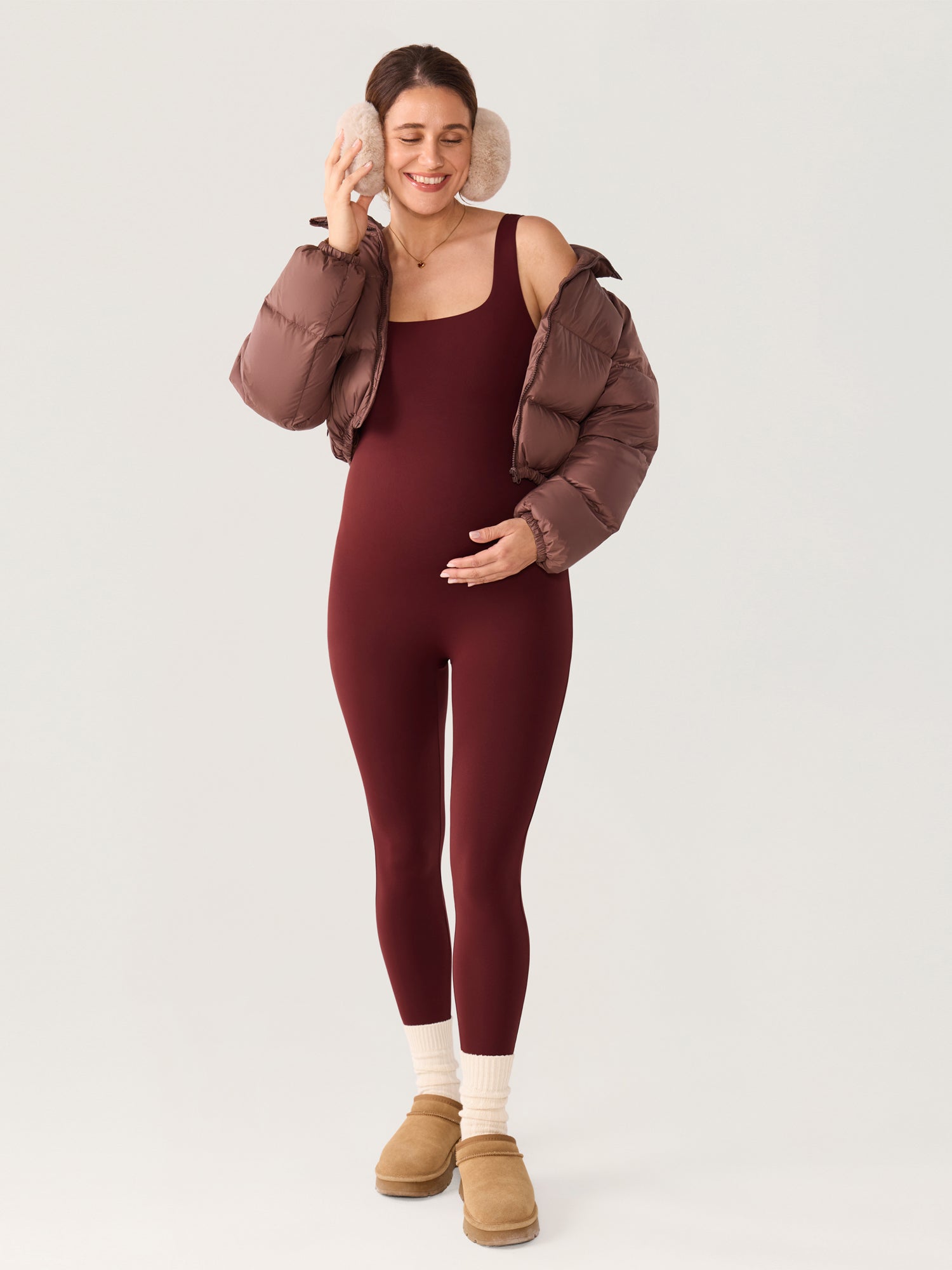 Combinaison Maternité Femme Stretch Confort Grossesse