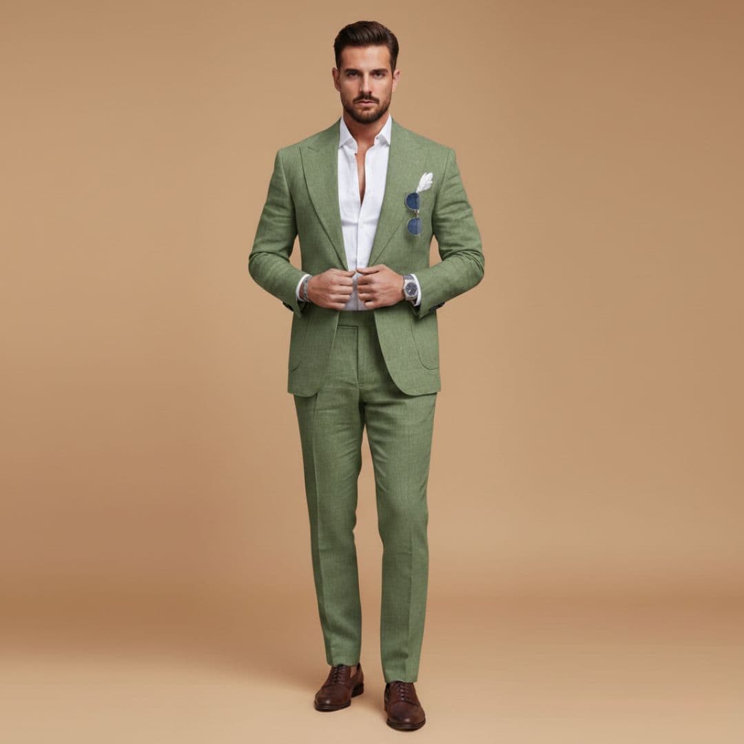 Costume homme slim | ensemble blazer revers encoche
