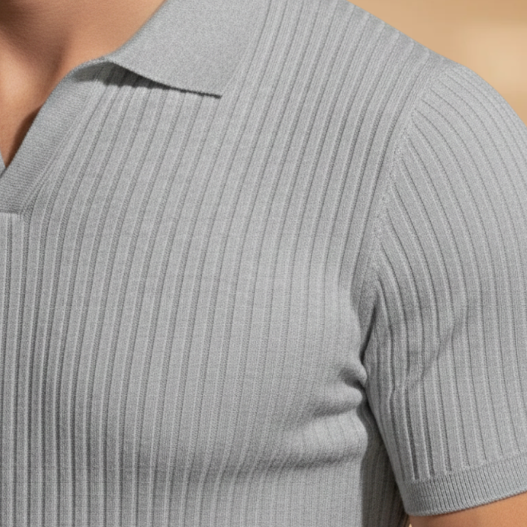 Haut polo homme | vêtement coupe slim travail