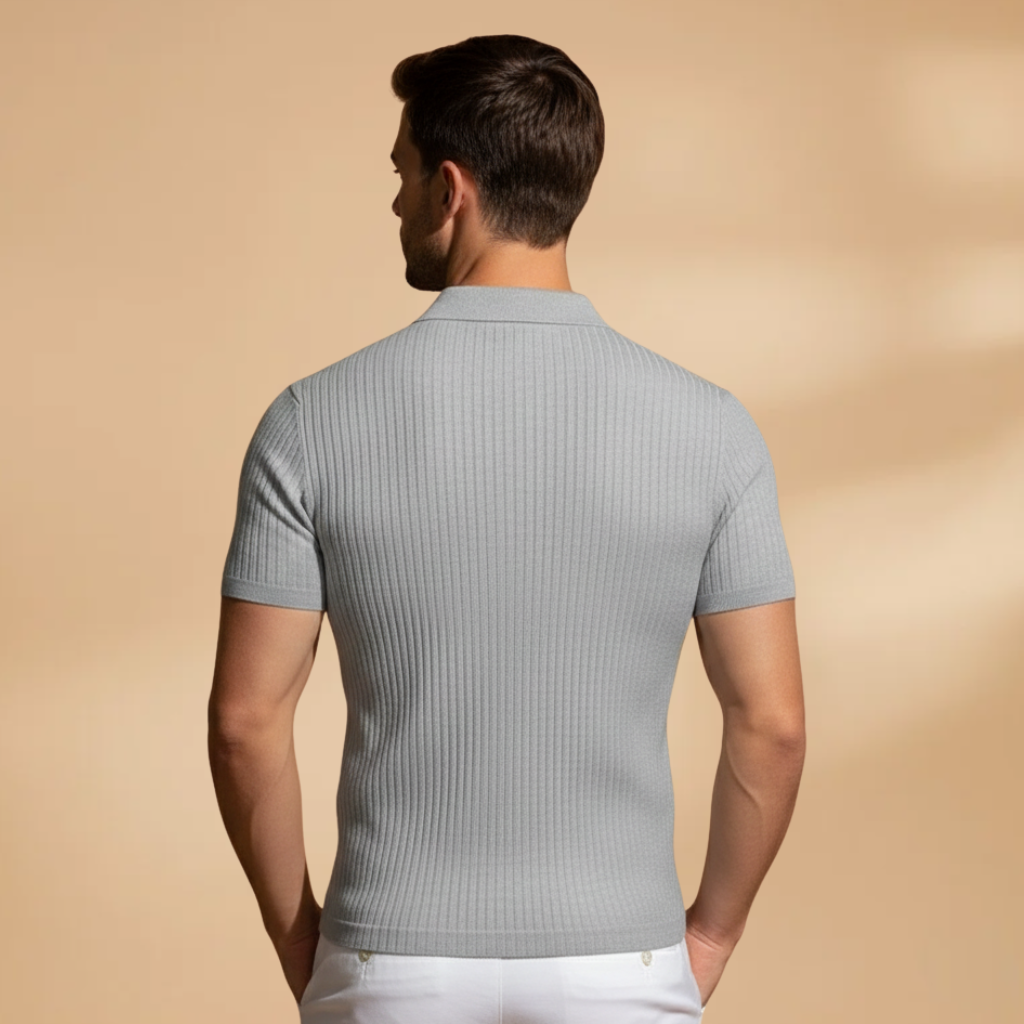 Haut polo homme | vêtement coupe slim travail