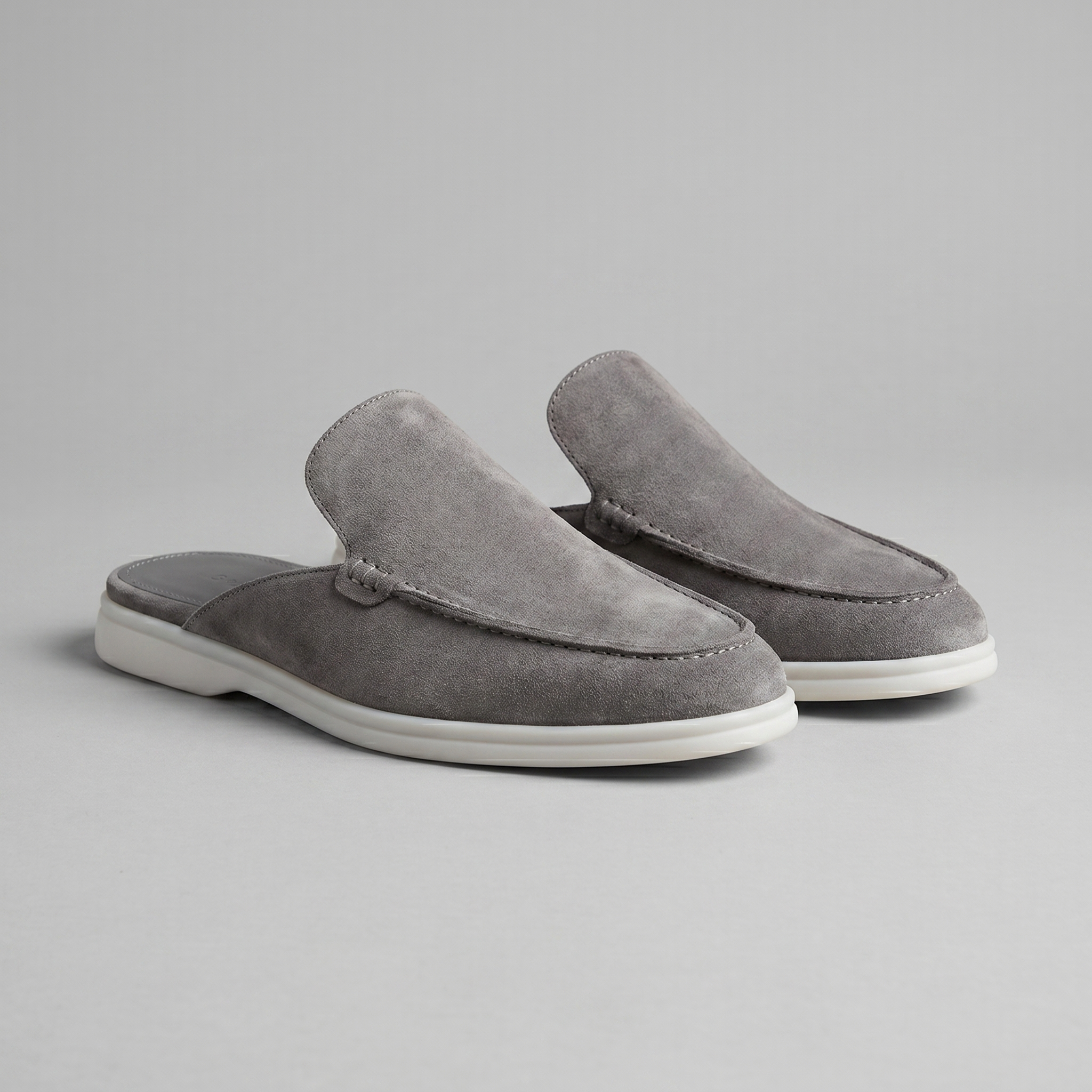 Chaussures mules homme | daim destalonné quotidien