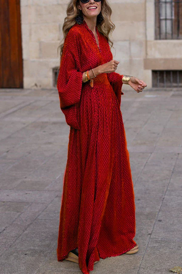 Robe Maxi Femme Imprimée Longue Casual Été