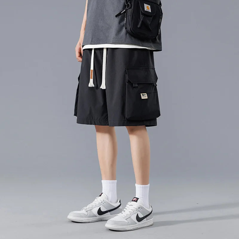 Short cargo homme utilitaire streetwear style urbain