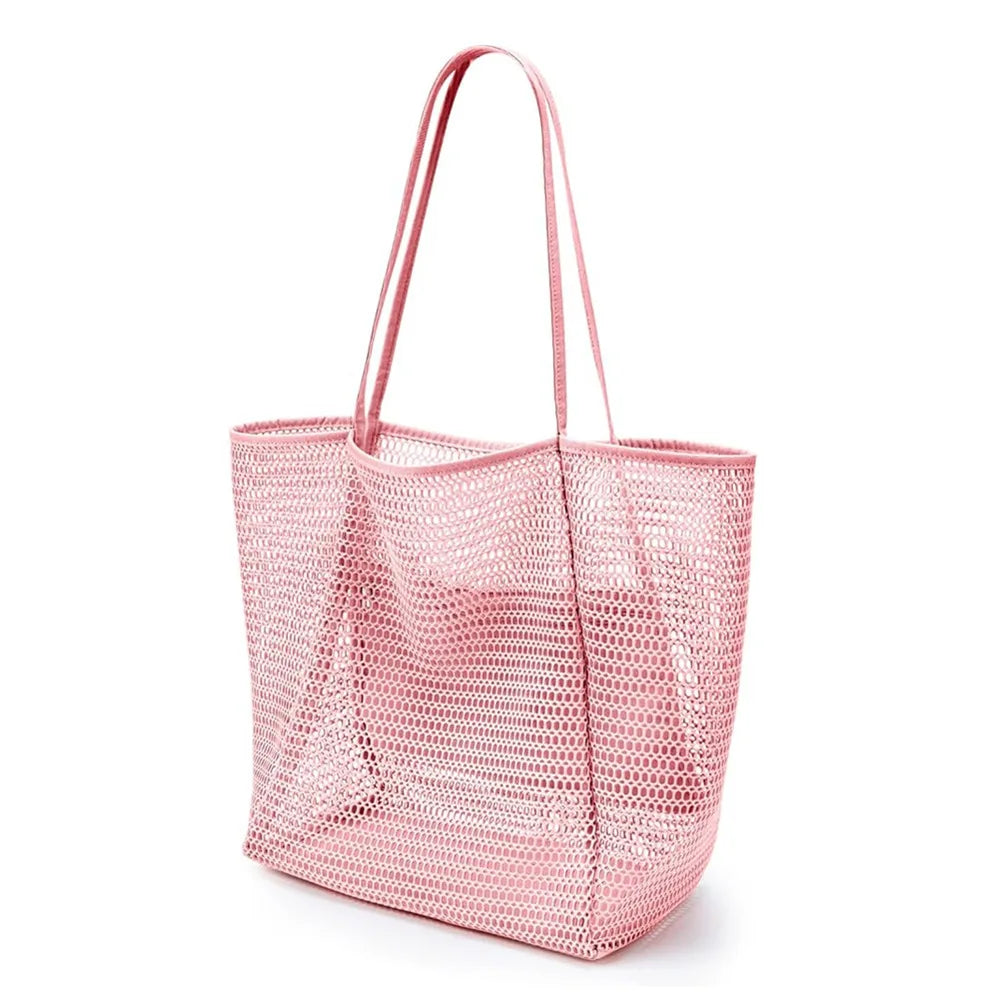 Sac de plage femme polyester grande capacité tote shopping
