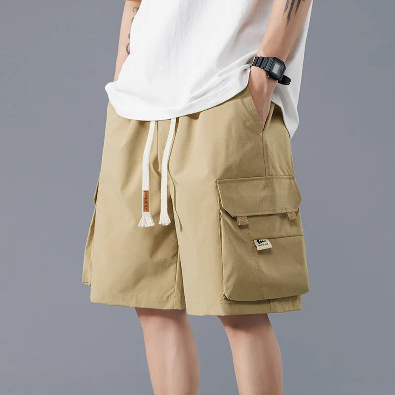 Short cargo homme utilitaire streetwear style urbain