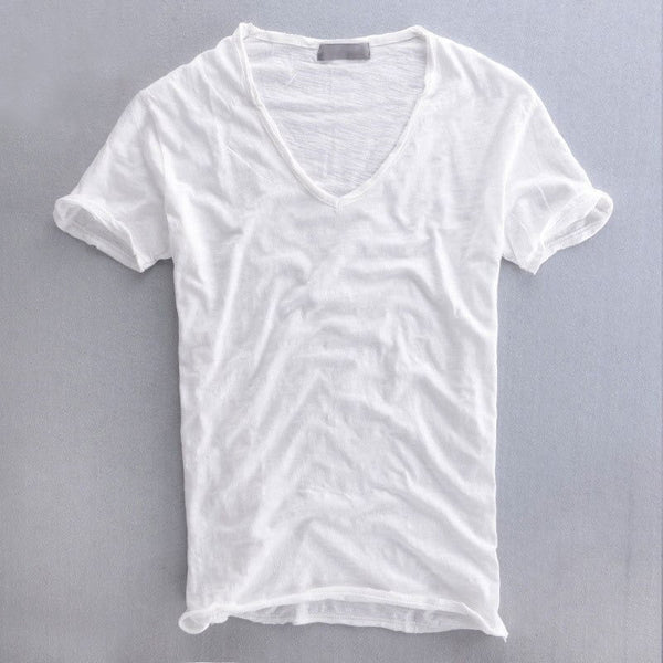 Chemise homme en coton biologique coupe décontractée