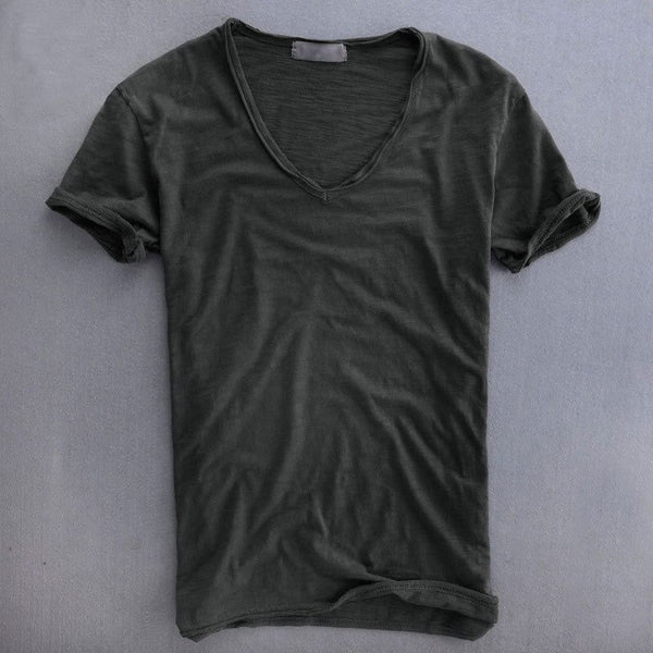 Chemise homme en coton biologique coupe décontractée
