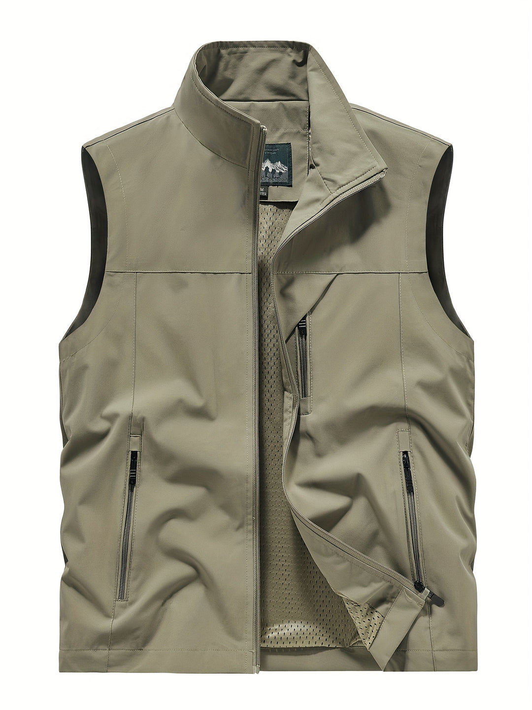 Gilet softshell homme sans manches coupe-vent léger